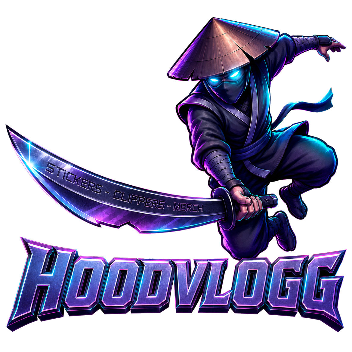 HOODVLOGG Grinder mit Logo