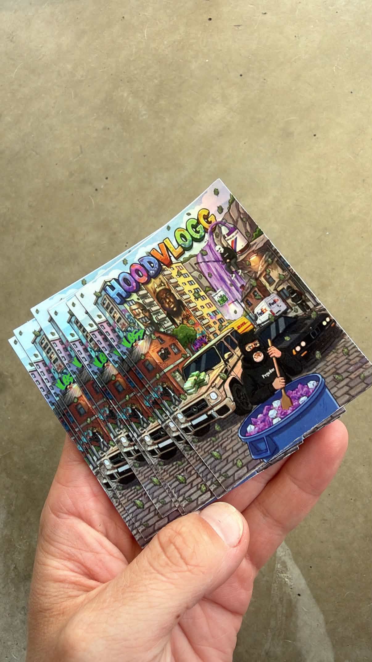 Sticker 5-10 cm
