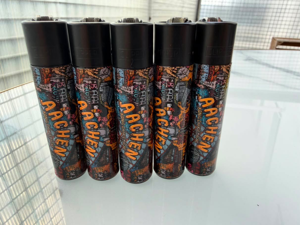 Clipper Feuerzeuge mit Logo