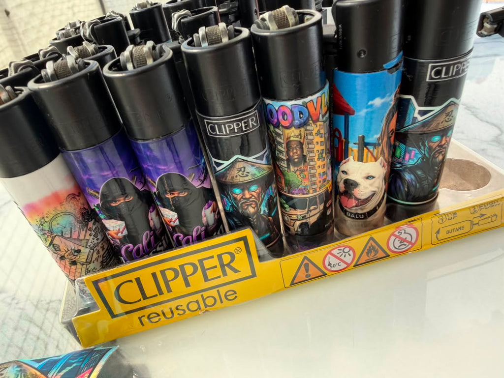 Clipper Feuerzeuge mit Logo