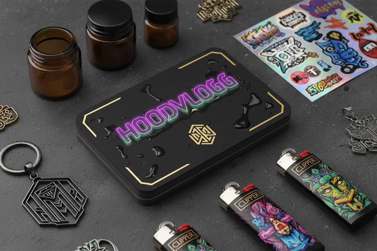 HOODVLOGG Business Card